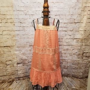 Flying Tomato pink peach sun dress